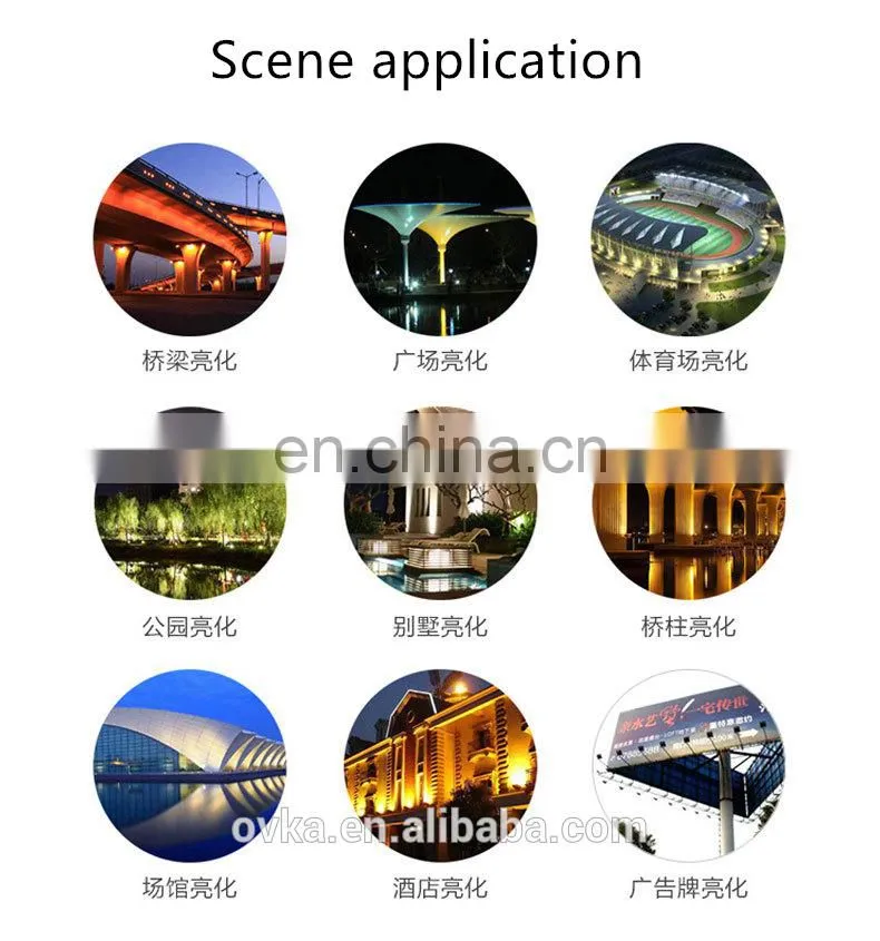 China Supplier Solar Outdoor Waterproof LED Flood Light IP65 10W 20W 30W 50W Energy Saving