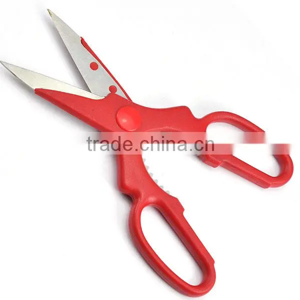RED COLOR household items kitchen scissor garden scissor