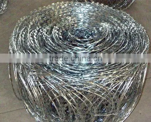 single loop razor barbed wire
