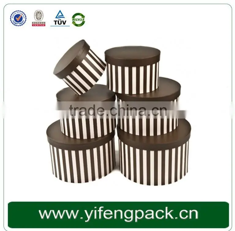 Round Cardboard Cylinder Packaging Box With Lids/Custom Gift Boxes Paper Cylinder Box With Lid