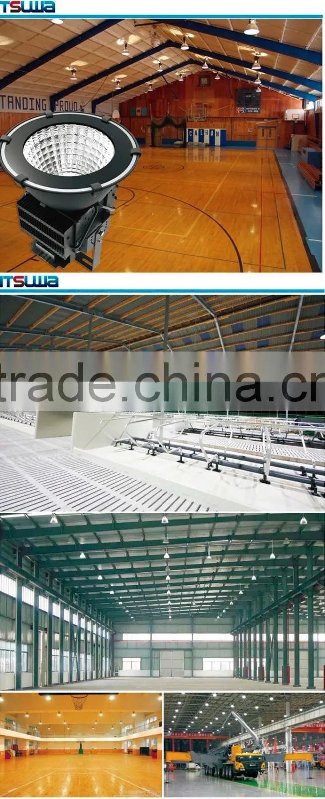 Hot sale DLC/ETL/cETL China factory high lumen 120W led high bay light with Meanwell driver