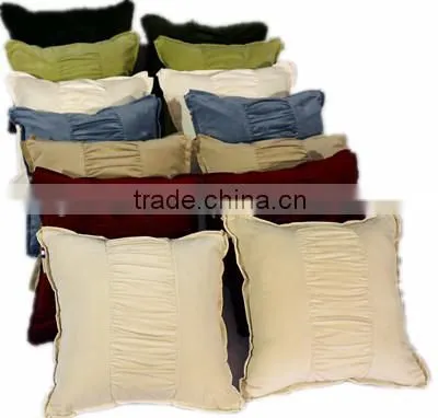 Velvet cushion for leaning on