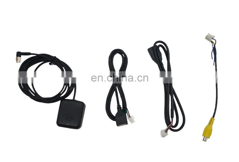 European version Dashboard Car Refitting DVD Frame DVD panel Dash Kit Fascia Frame With Power Cable