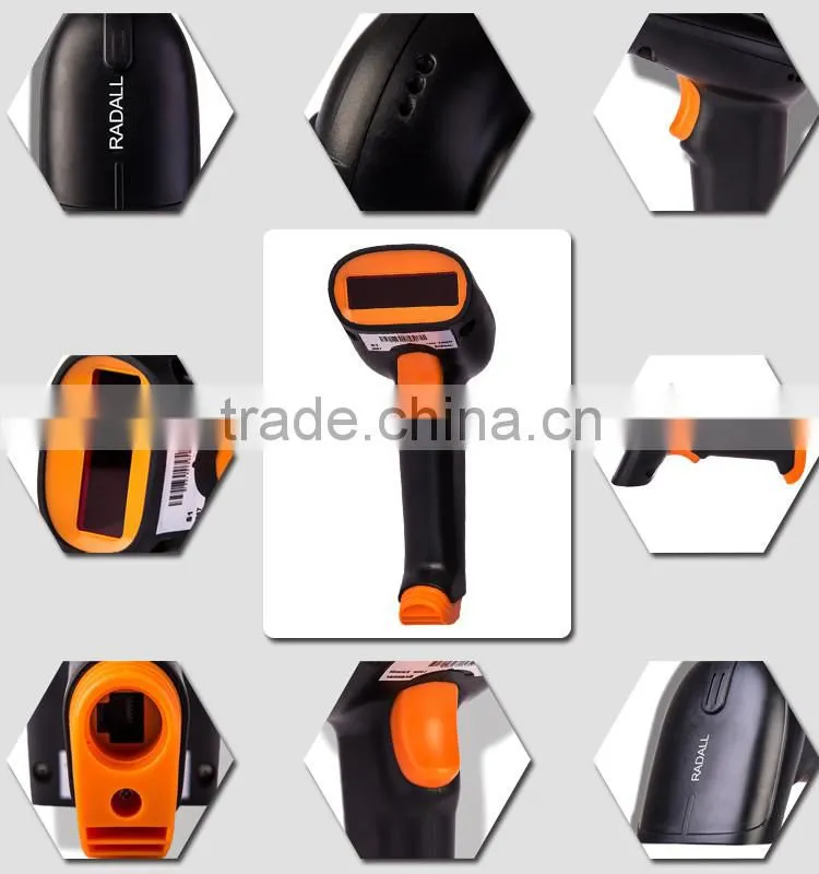 RD-9900 32Bite High Speed 1D Wireless Laser Barcode Scanner for Window /POS System