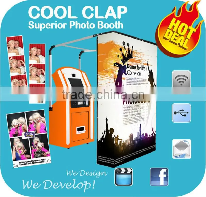 Cheapest Colorful Party Photo Booth For Events