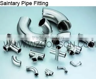 Food Grade Stainless steel sanitary tee