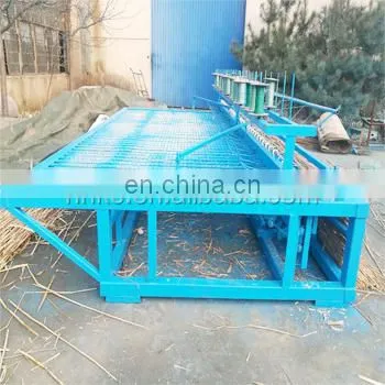 bamboo curtain mat weaving making machine silver reed mat knitting machine