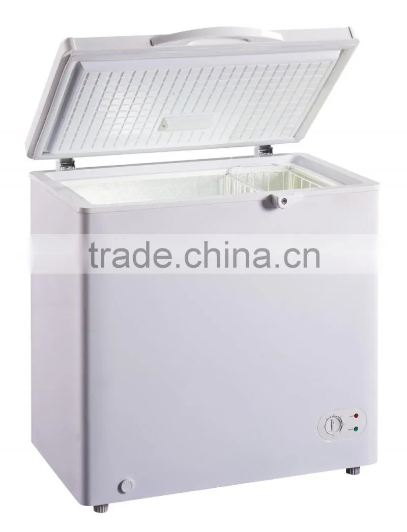 100L-300L R600a solid door chest freezer for European Market