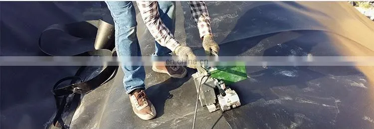 1800w display hdpe geomembrane welding machine