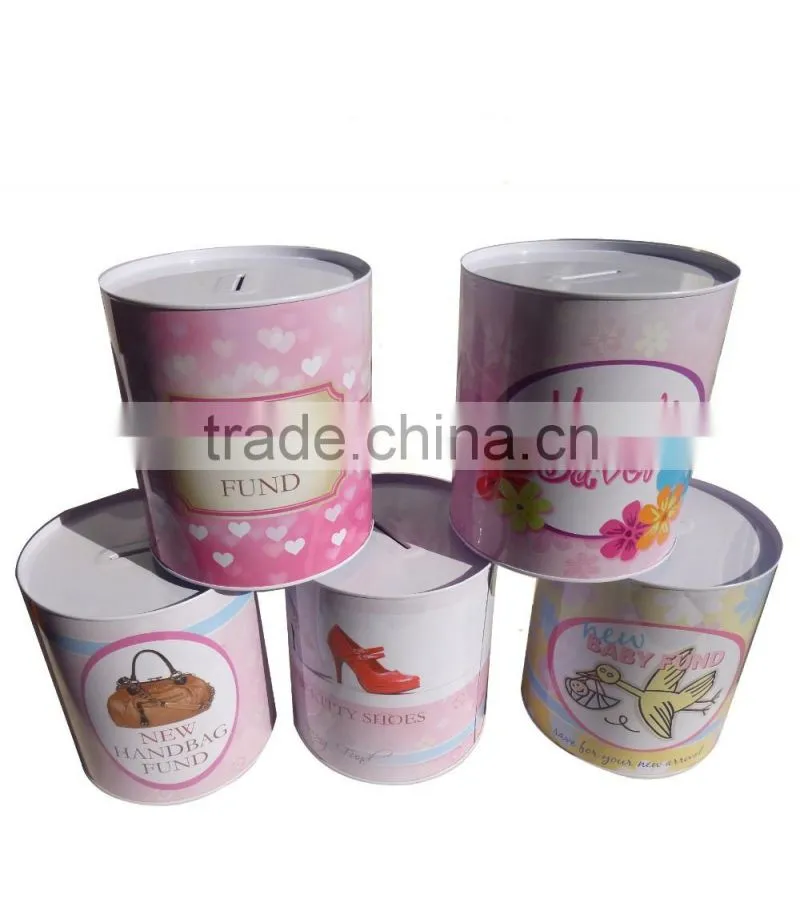 2016 Creative decoration Plastic money box