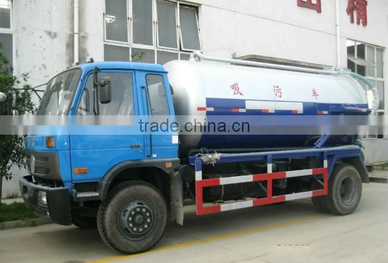 9 CBM DongFeng 153 suction sewer scavenger