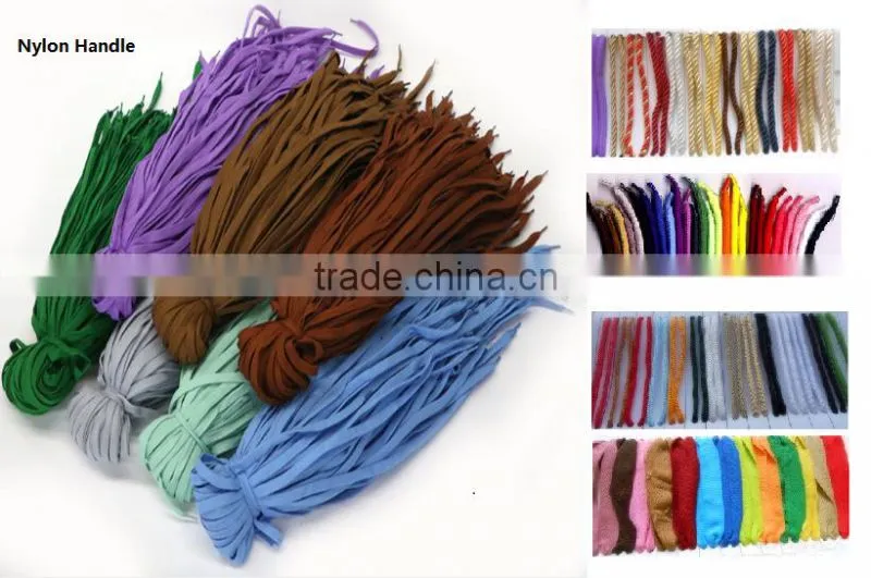 Multi Material Type Handles For Paper Bags