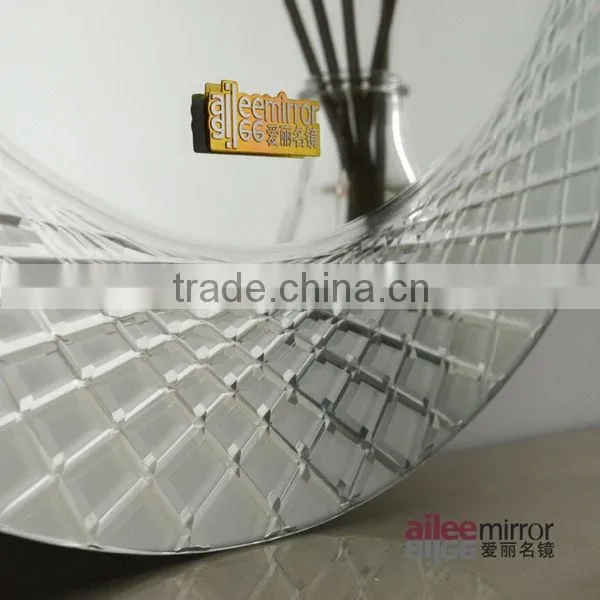 Wholesale cheap modern design oval bathroom decorative mirror