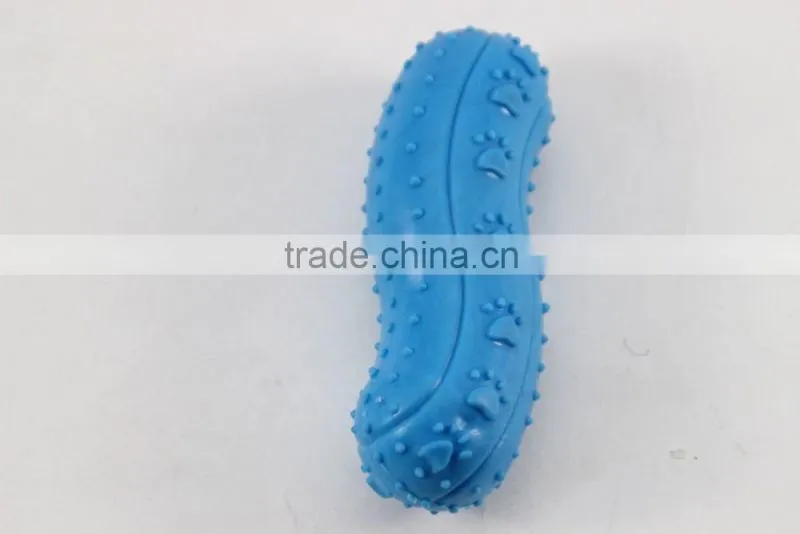 Sausages rubber pet toys cat pet dog supplies dog chews wholesale factory