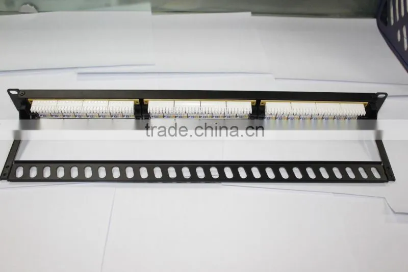UTP RJ45 24 port Cat6A patch panel