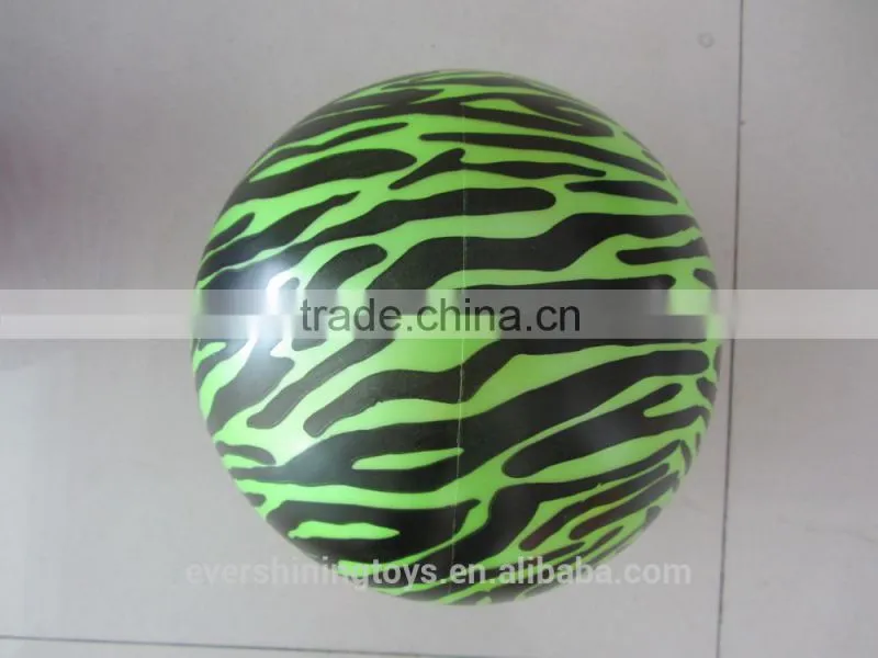 pvc toy balls/one color printed balls/single printed balls