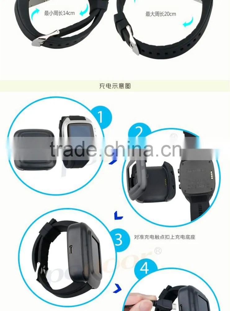 gps running watch / speaker and microphone bluetooth watch / hand watch smart phone