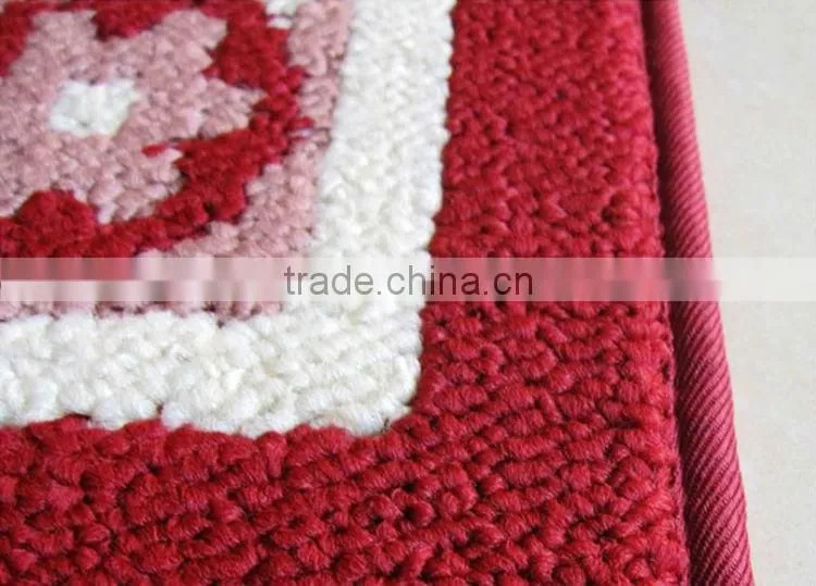 China manufacture cheap high quality nice design washable carpet rug