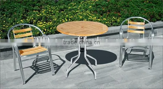 Outdoor Wood Table And Chair Set
