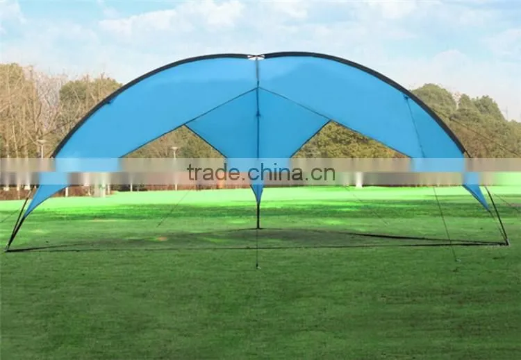 Double Layer 3-4 Person Triangle Sport Emergency Shelter Folder Largest Camping Tent