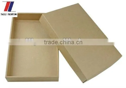 Recycled kraft paper gift boxes brown kraft box