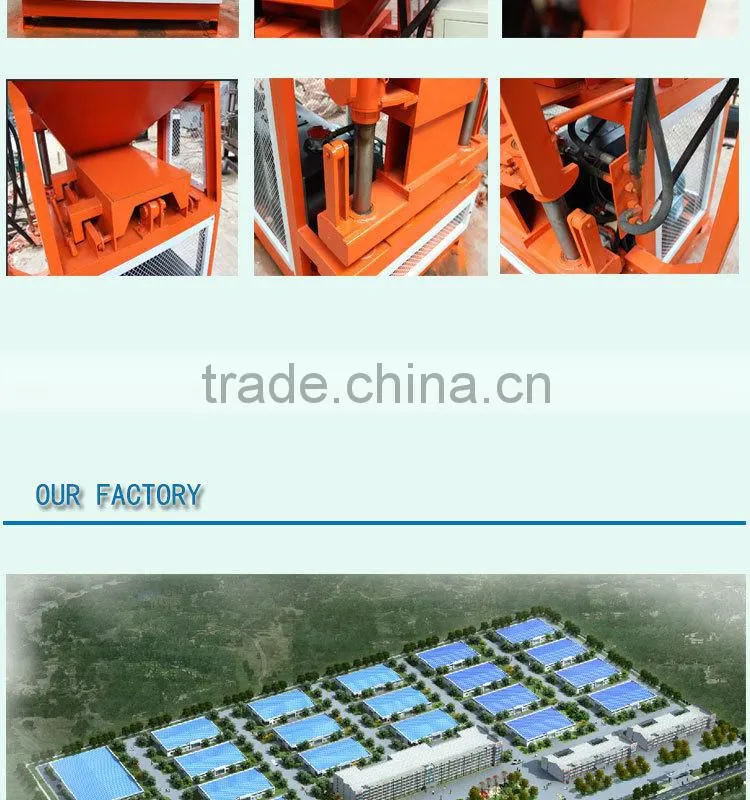 Hydroform Interlocking Clay brick machine Afrika manual Clay block making machine