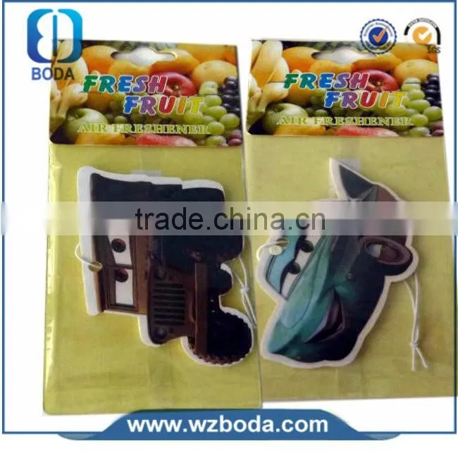 Brand new hang string paper freshener with high quality