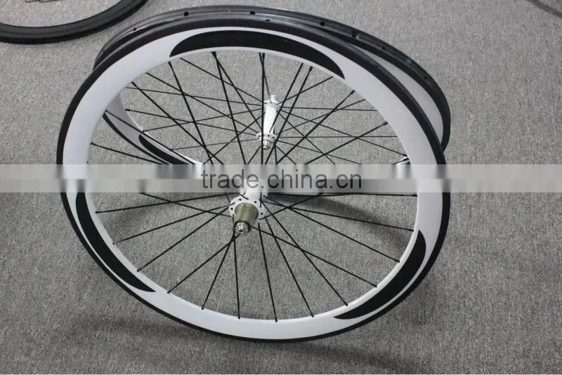 Carbon race wheels 50mm tubular road bike wheelset MT-50T