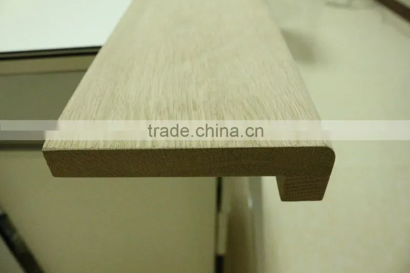 60 mm unfinished oak stair treads from Guangzhou Factory