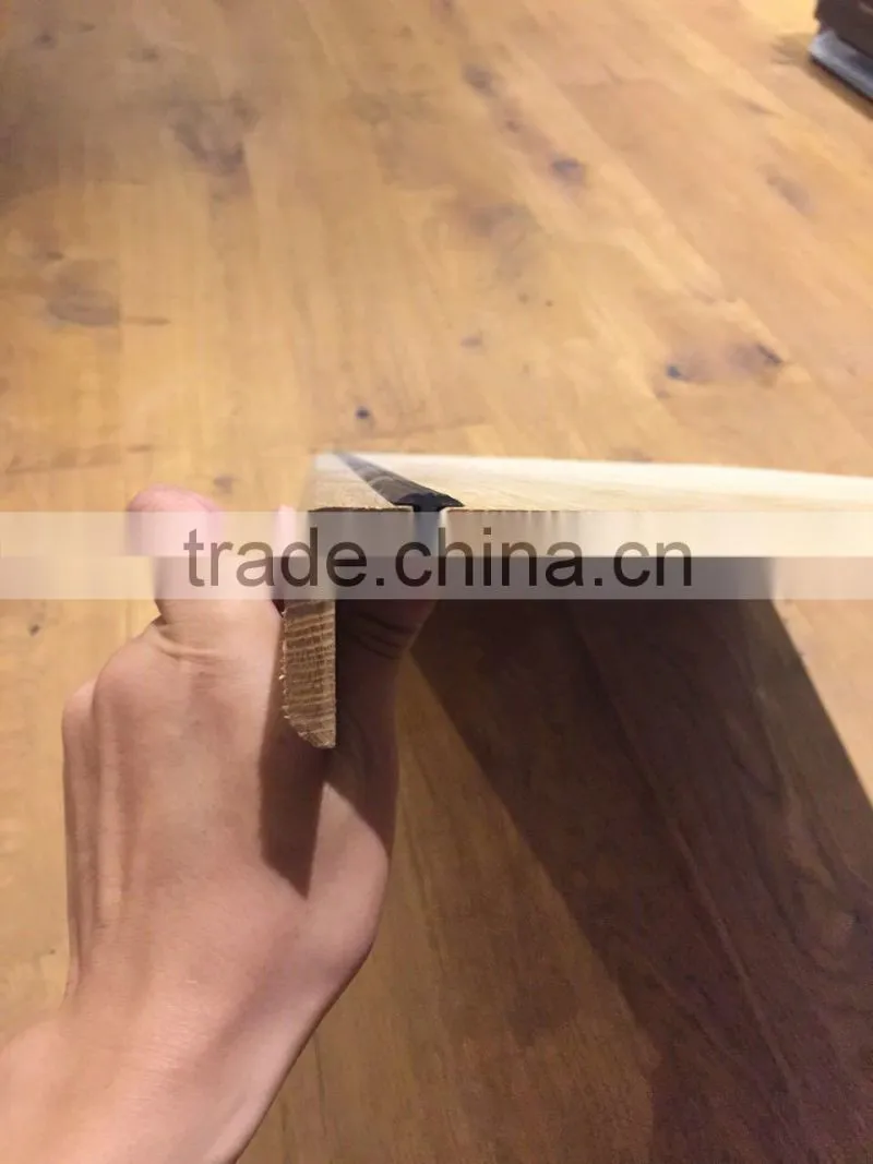 engineered wood stair with bullnose