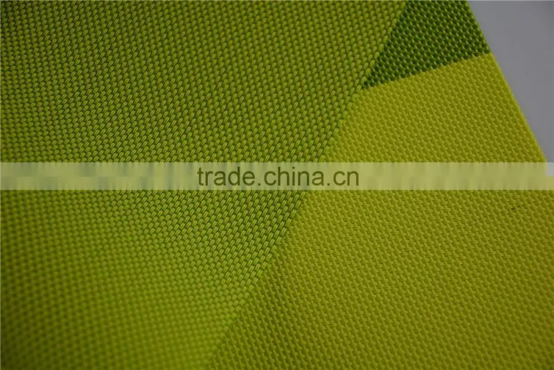 Bright Color shinny green table mats placemats for dining heat insulation kitchen placemat table decoration
