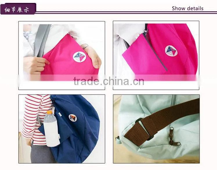 Mutifunctional lightweight waterproof foldable day backpack