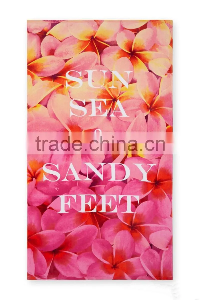 Wholesale Custom Color Cheap Microfiber Beach Towel