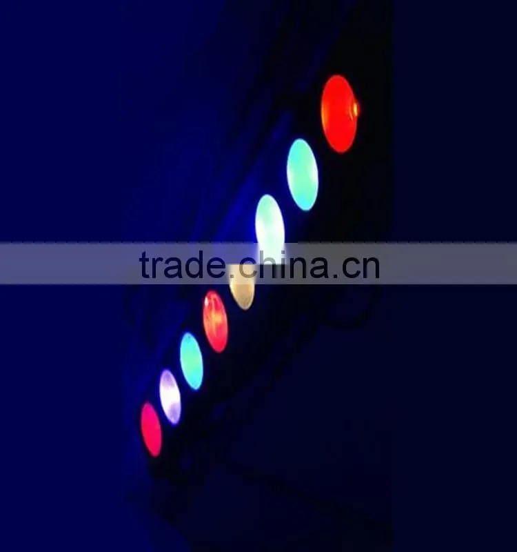Wi-Bar 8x 3W Tri-color LED Par 64 Stage Lighting Projector for Bar Wedding Disco effect light led