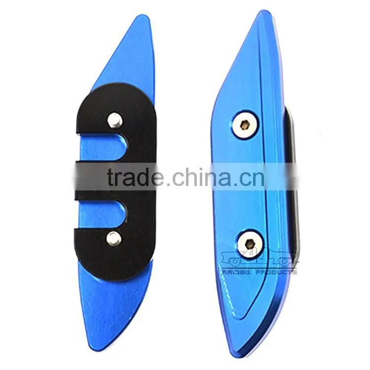 BJ-MHC-YA002 CNC Aluminum Motorcycle parts Motorbike Blue side Mirror Cover Hole Cap for Yamaha T MAX 530 2012-2015