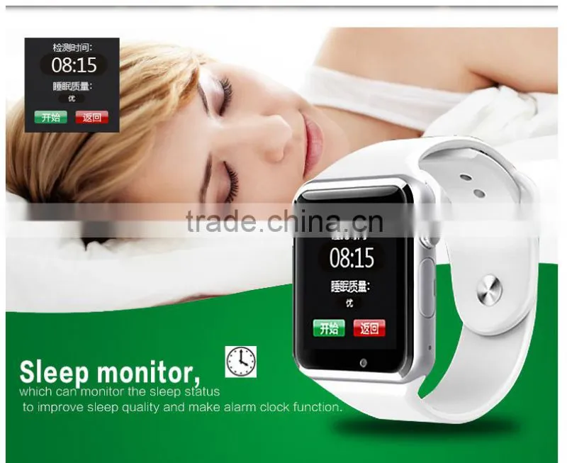 Hot sales product smart watch a1 with good quality and camera