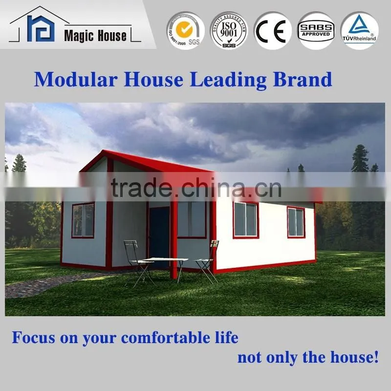 2 bedroom small house the prefab sanwich panel house china supplier
