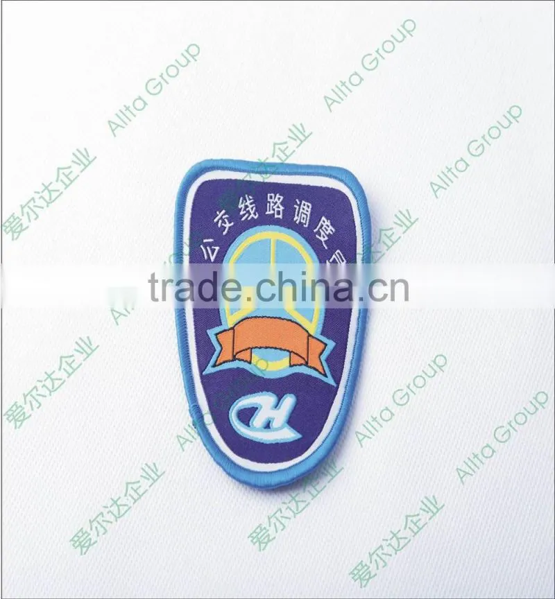 Wholesale price custom iron on beaded sequin applique patch