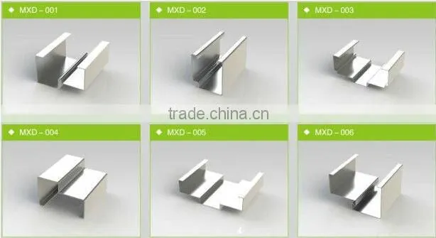 Steel door channel steel & metal door frame machine