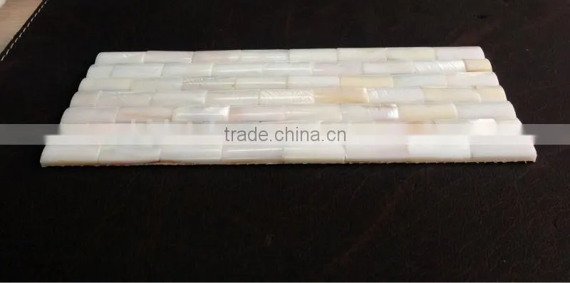 70x160mm white mother of pearl shell border