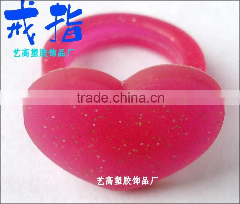 Chilren's lovely pvc finger ring,finger puppet(Flat, 2D & 3D )