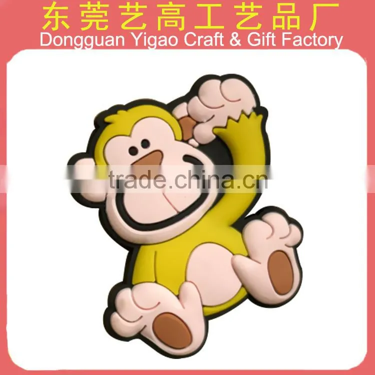 Promotional OEM wholesale romania souvenir plastic fridge sticker