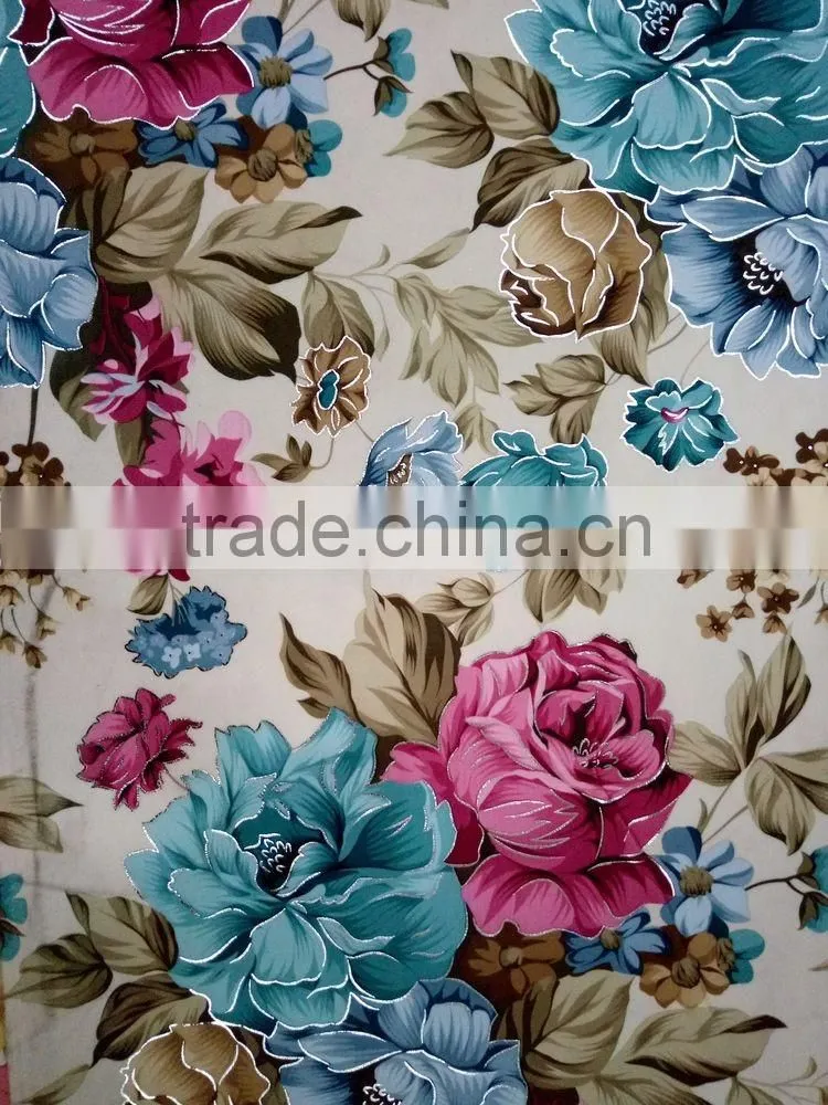 Ink transfer foil home textile fabric