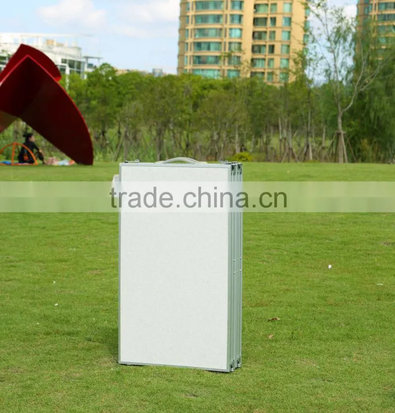 6ft Outdoor aluminum folding table picnic table beer pong table