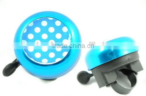 Durable service reasonable price bike bell with epoxy sticker