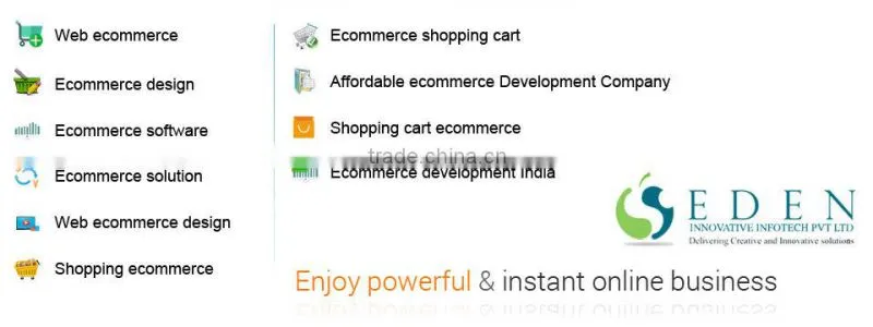 E-Commerce website design