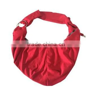 Red single-shoulder pet crossbody extension bag