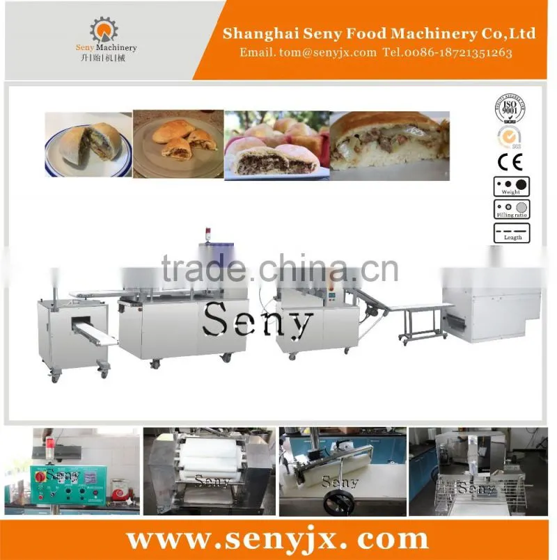 stainless steel high speed bierocks making line