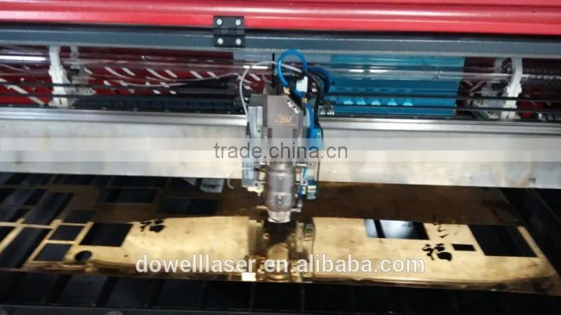 Alibab trade assurance Dowell working area 1325 CO2 metal and noo-metal laser cutting machine