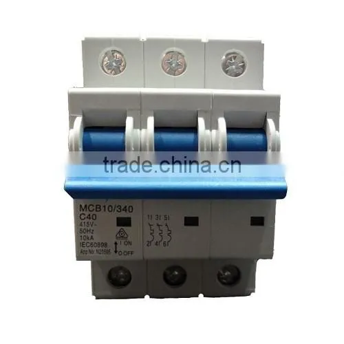 MCB 10KA 3 POLE CIRCUIT BREAKER